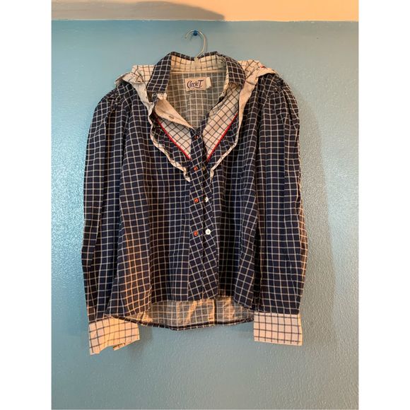 Circle T Tops - Vintage Circle T by Marilyn Lenox 80s Western Button Down Shirt